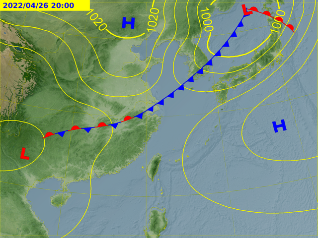 下週將有變天。(圖/氣象局)