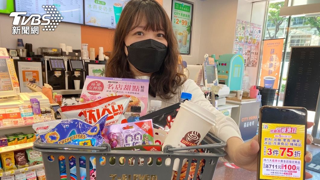 超商「勞動節經濟日」優惠。（圖／業者提供）