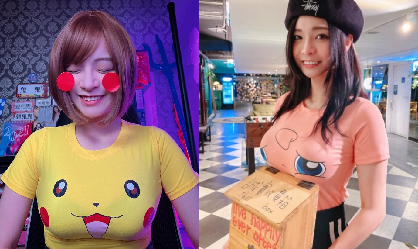 好身材到衣服常變形。(圖/翻攝自郭鬼鬼IG)