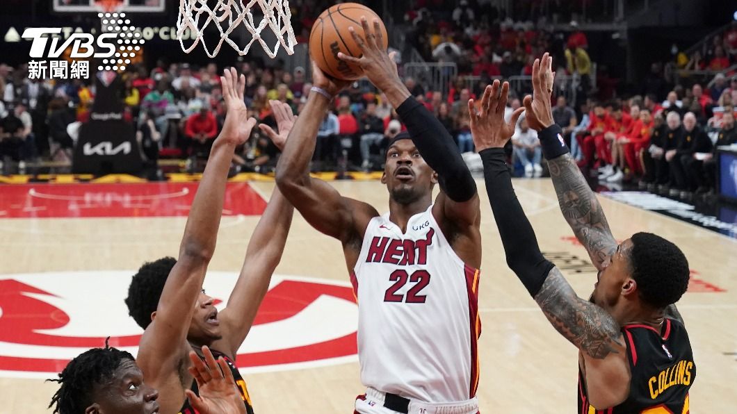 NBA巴特勒36分轟下老鷹　熱火季後賽首輪聽牌