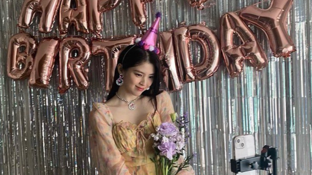 韓韶禧生日配戴的項鍊僅台幣23元（圖／翻攝自韓韶禧IG）