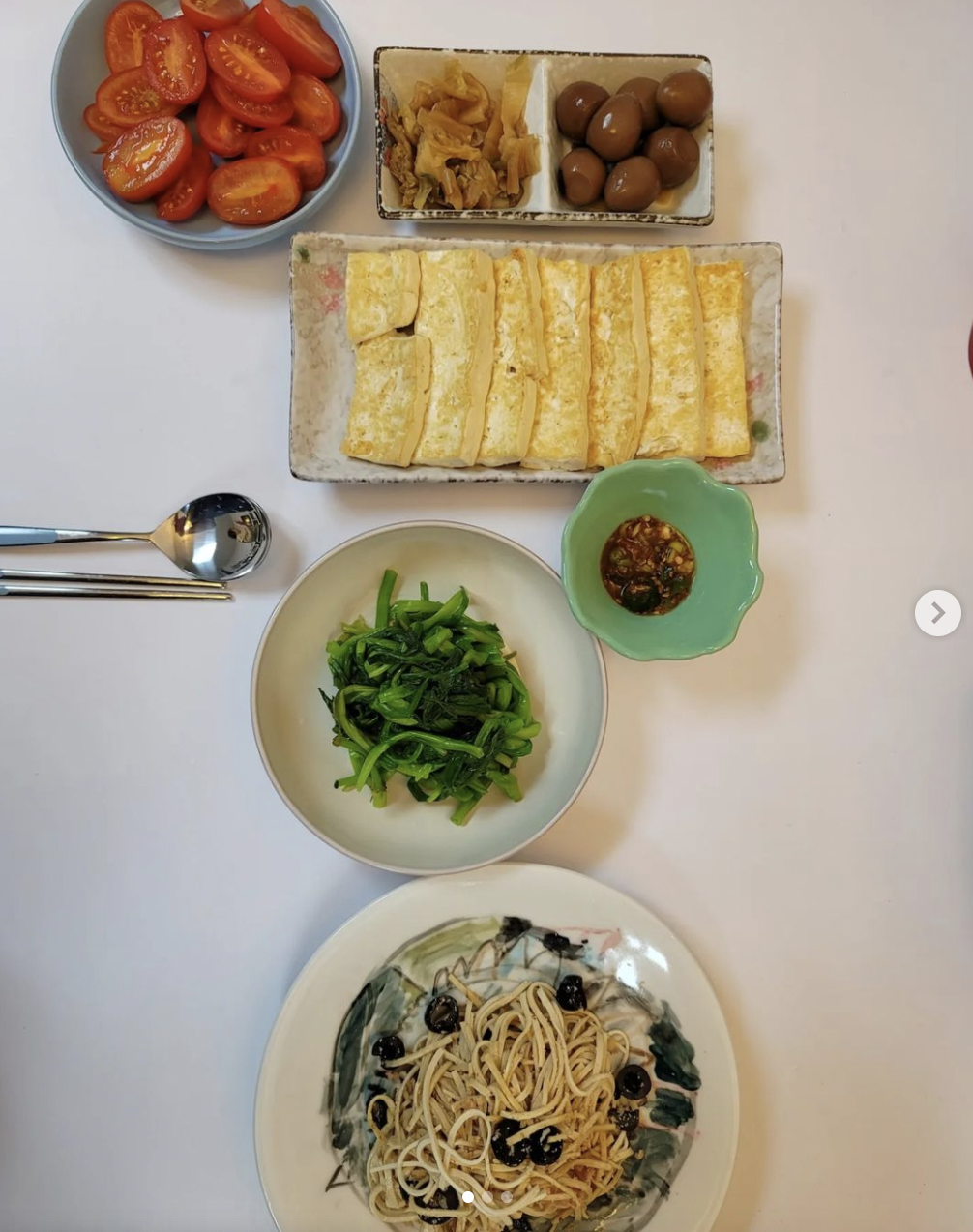 金賢淑自製獨門減肥餐。（圖／翻攝自＠terrorgirl12 IG）