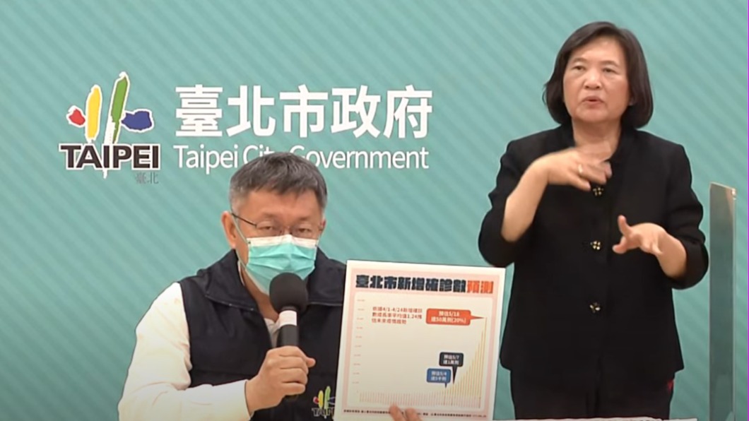 為何軟封城?柯曝最壞情況 北市這天恐單日飆50萬例