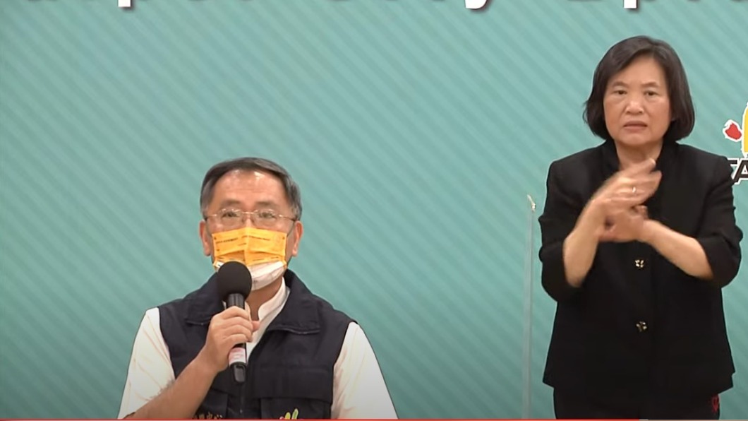 台北市副市長蔡炳坤。（圖／截自北市直播）