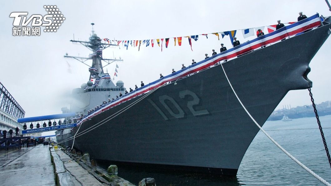 美海軍驅逐艦26日航經台灣海峽　國防部：全程掌握