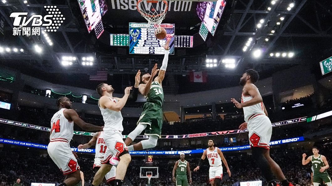 NBA字母哥33分讓公牛放暑假 公鹿朝二連霸邁進