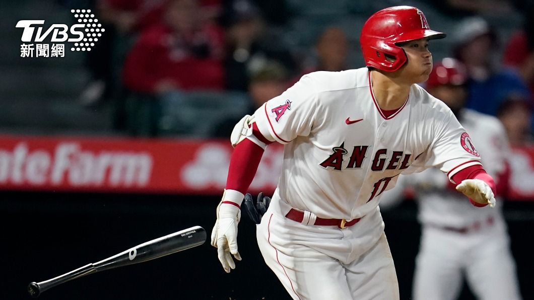 大谷翔平今天擊出3支安打。(圖/達志影像美聯社)