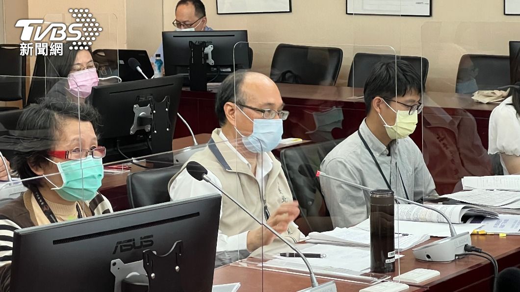 教育局長曾燦金今天前往議會備詢。（圖／TVBS）