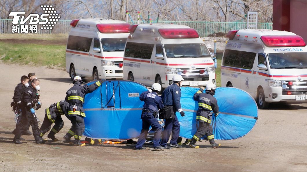 截至28日為止,日方已尋獲14名罹難者。(圖/達志影像路透社)