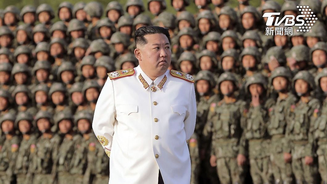 金正恩提醒朝軍時刻銘記祖國、革命、人民賦予的崇高使命。(圖/達志影像美聯社)