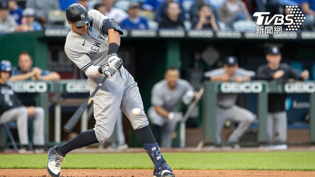 MLB賈吉敲3分砲　洋基4轟打垮皇家笑納7連勝