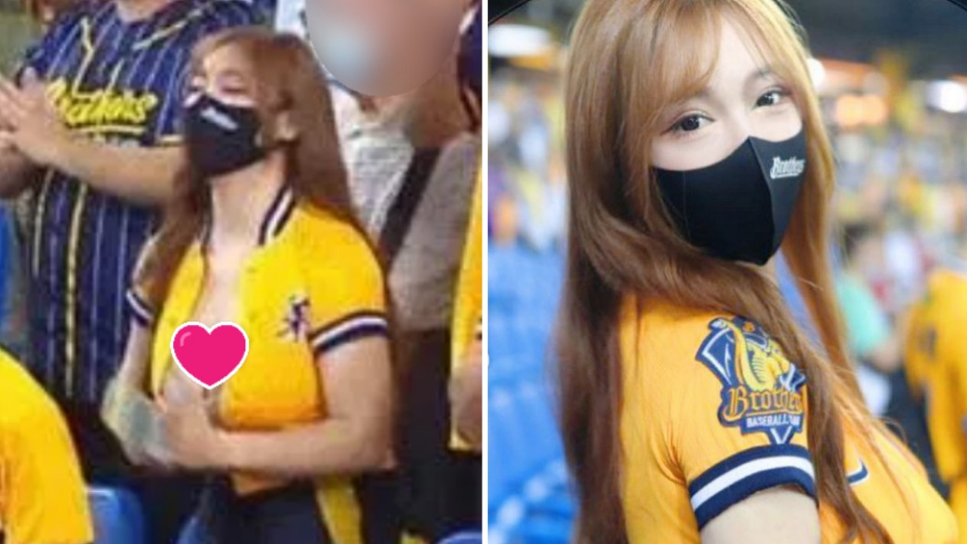 JKF女郎本壘奈。(圖/翻攝自本壘奈IG)