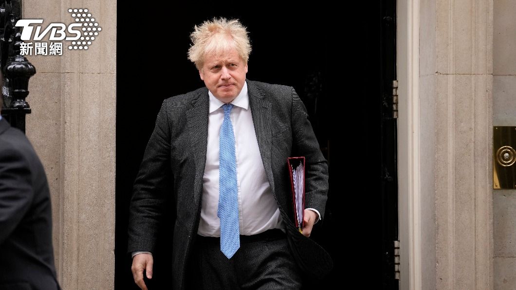 英國首相強生也表示帕里什的行爲讓人難以接受。(圖/達志影像美聯社)