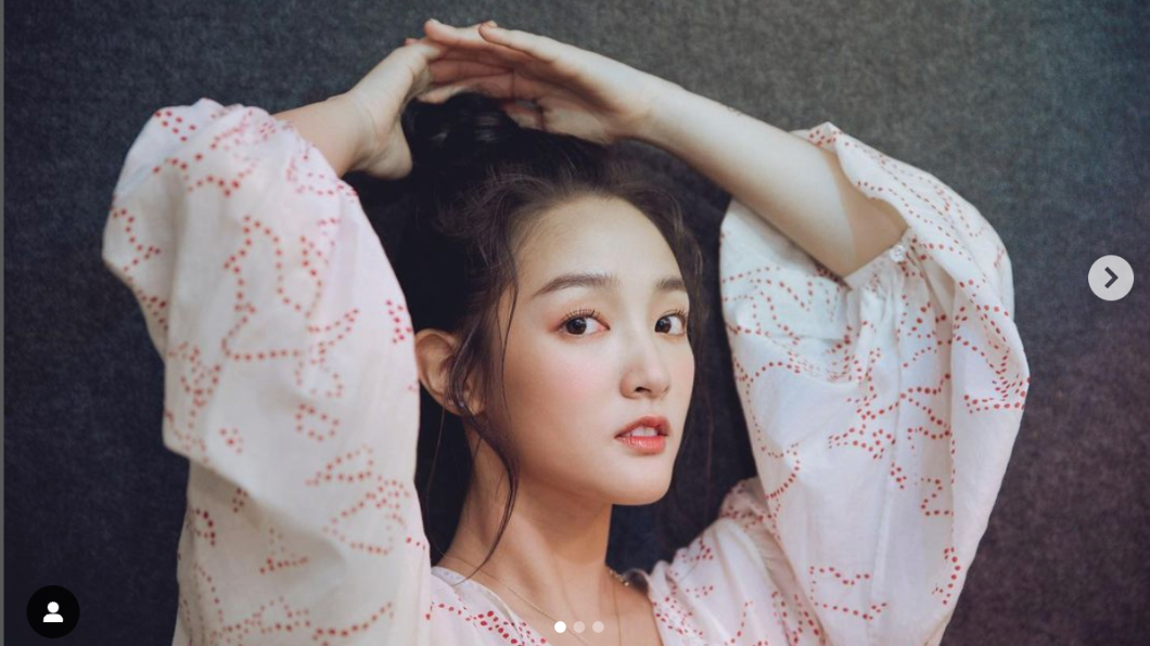 有網友認為，王淨的額頭特別好看，看過一次後相當難忘。（圖／翻攝自@ _ginglebellaaa IG）
