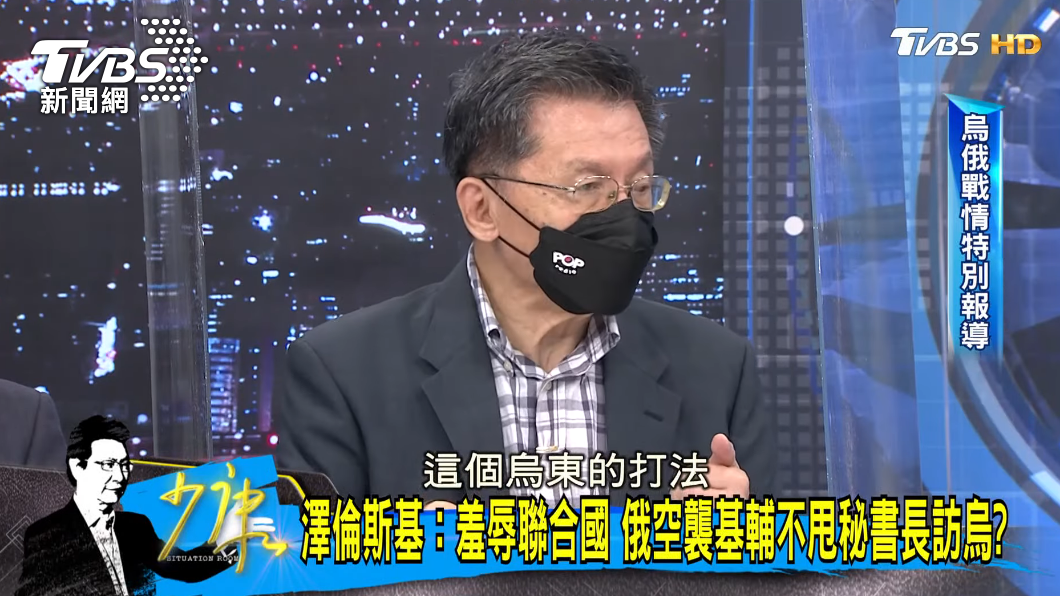 前民進黨立委沈富雄。(圖/TVBS)
