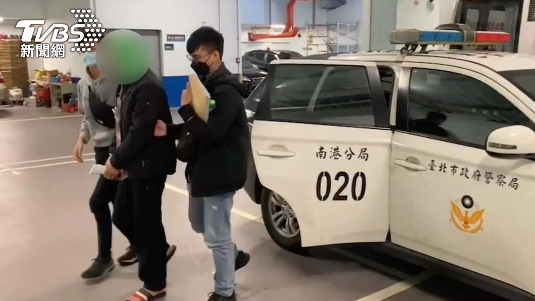 警方訊後將曹男移送法辦。（圖／TVBS）