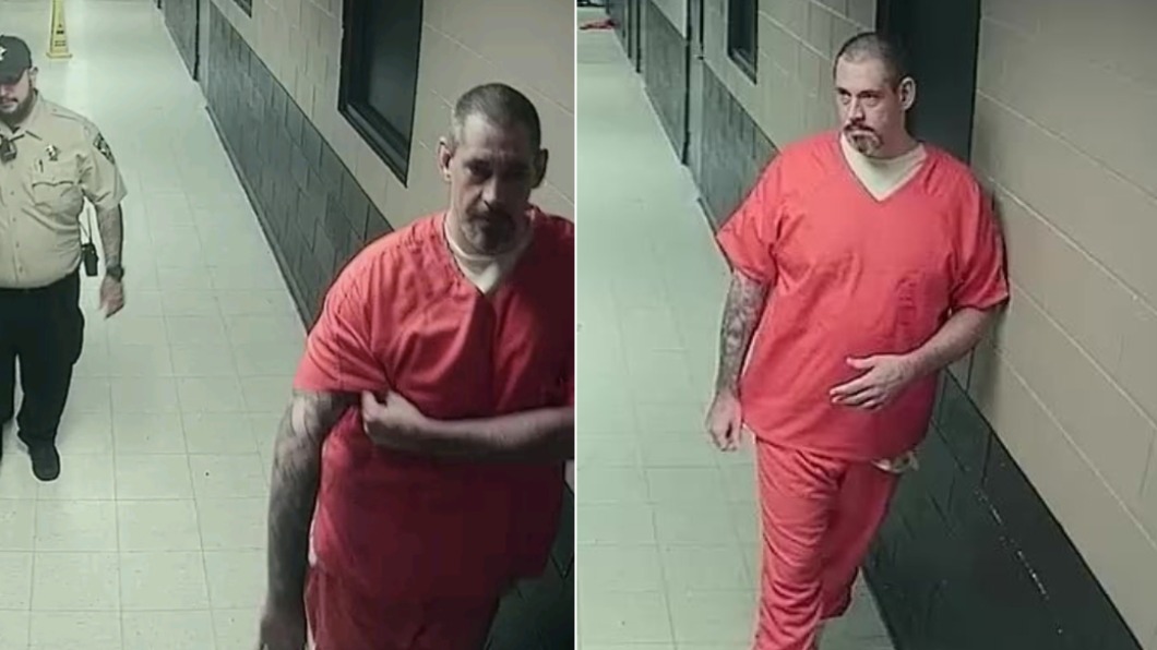 警方公開凱西‧懷特早前在監獄內的監視器畫面。(圖/翻攝自Lauderdale County Sheriff's Office Facebook)