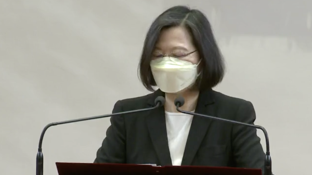 總統蔡英文。(圖/翻攝自總統府網站)