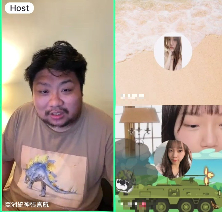 不少女粉絲相當崇拜統神，甚至邀約他出國。（圖／17LIVE提供）