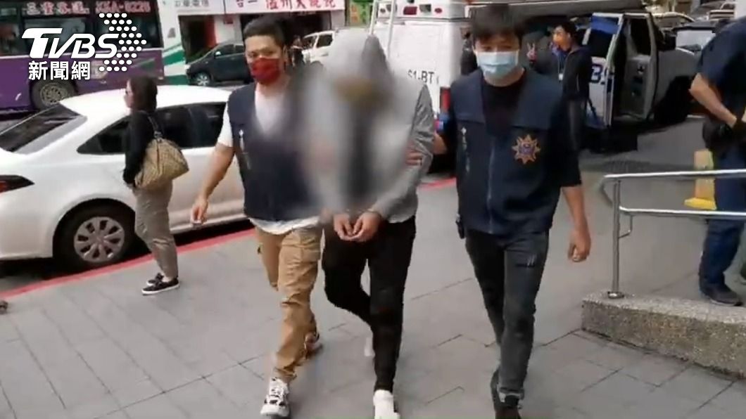 警方循線找到涉案男子。（圖／TVBS）