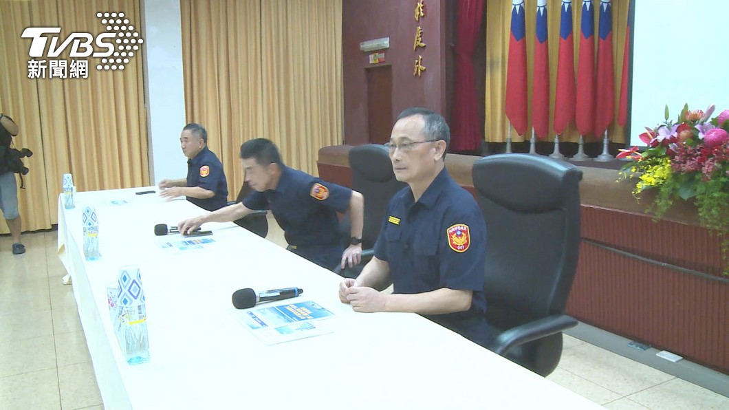 警政署長陳家欽驚傳確診。(圖/TVBS)