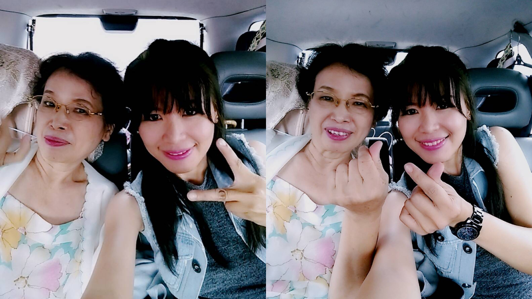 廖婉君感謝母親一直陪伴在她身旁。(圖/豪記唱片提供)