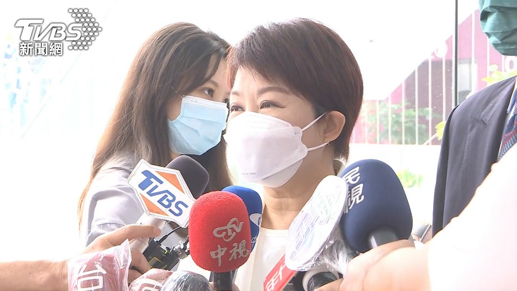台中市長盧秀燕。(圖/TVBS)