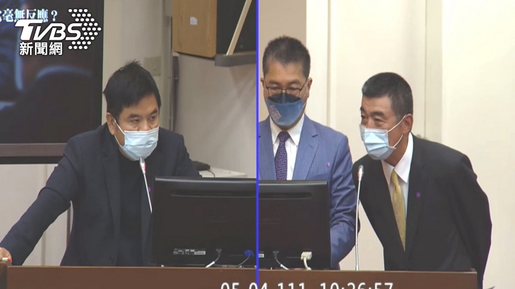 莊瑞雄昨（4）日直接對警政署副署長劉柏良嗆聲「軟得跟麻糬一樣！」（圖／TVBS）