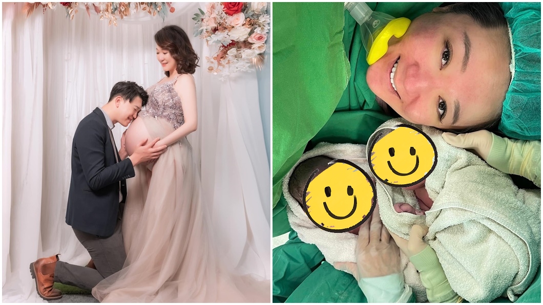 恭喜！美女主播平安產下「龍鳳胎」　可愛萌樣曝光