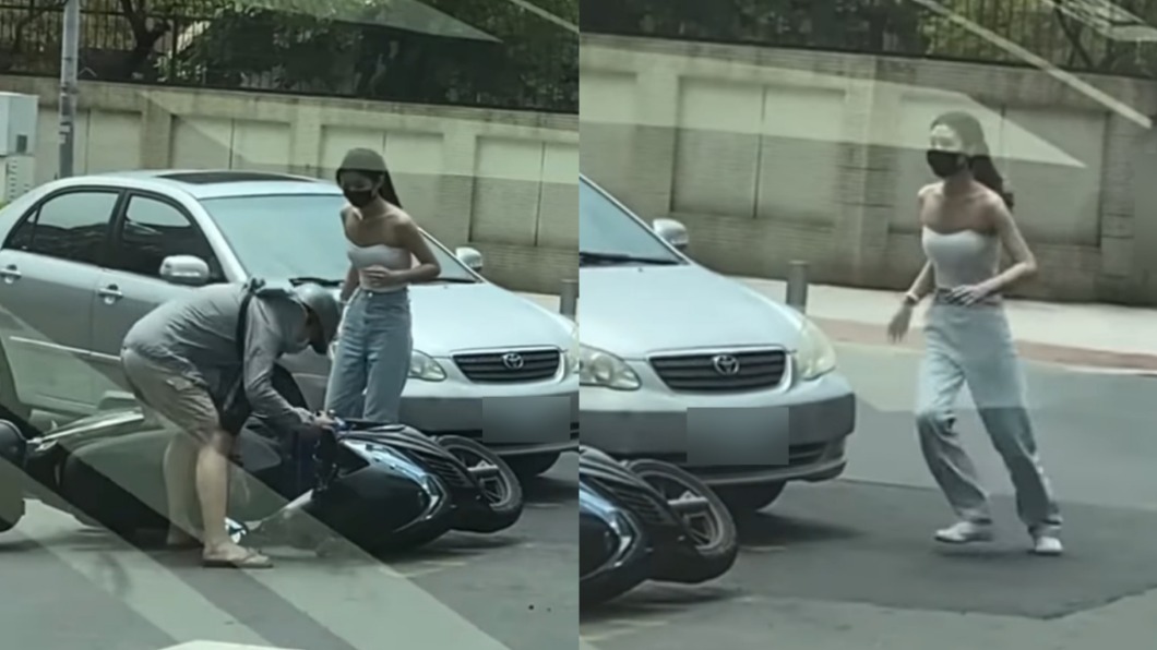 近期網路瘋傳一段11秒車禍影片。（圖／翻攝自爆廢公社）
