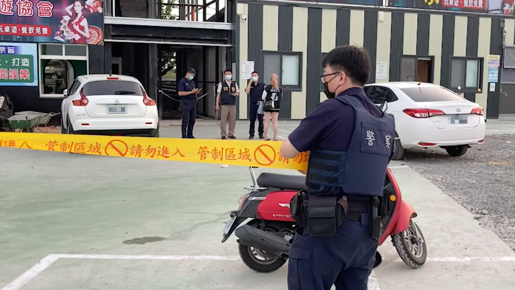 警方迅速抵達，並封鎖現場。（圖／警方提供）