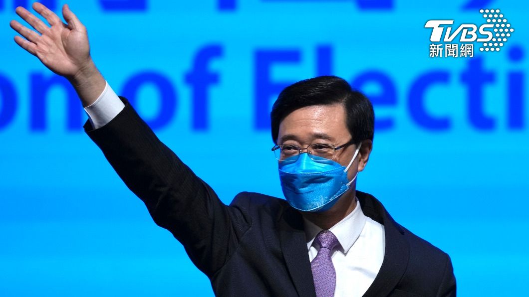 「一人模式」的香港特首選舉今早9時至11時半投票。（圖／達志影像美聯社）