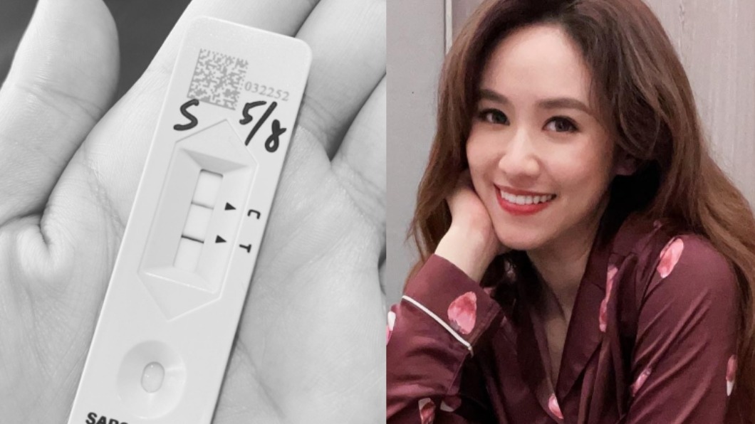 Sandy吳姍儒「早上冒1症狀」快篩2條線！　經紀人回應