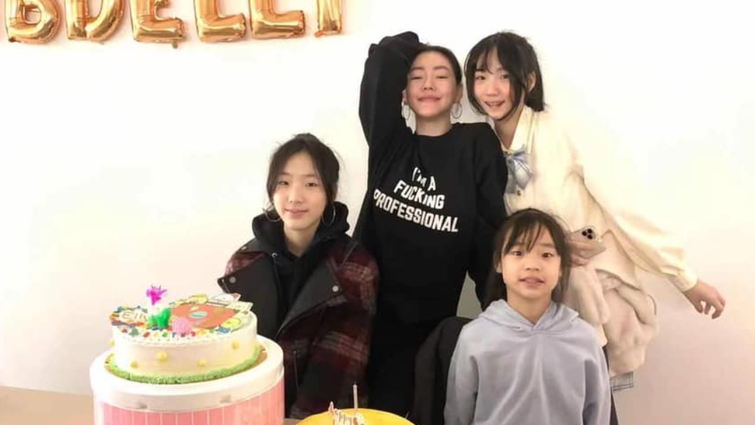 小S育有3個漂亮女兒。（圖／翻攝自小S臉書）
