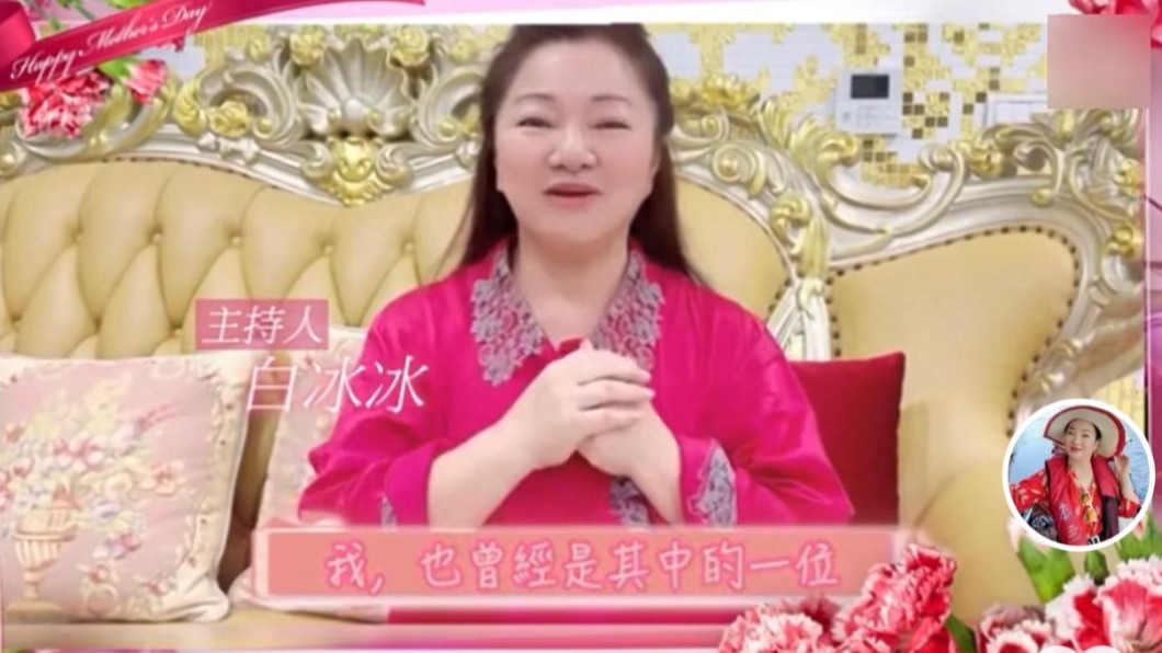白冰冰拍攝母親節影片。（圖／陳孝志提供）