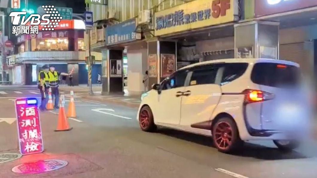 加強路檢勤務。(圖/TVBS)