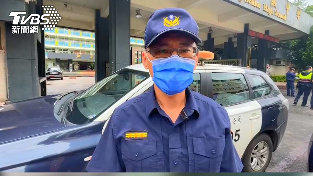 基隆警分局第三分局副分局長李惠煌。圖／TVBS