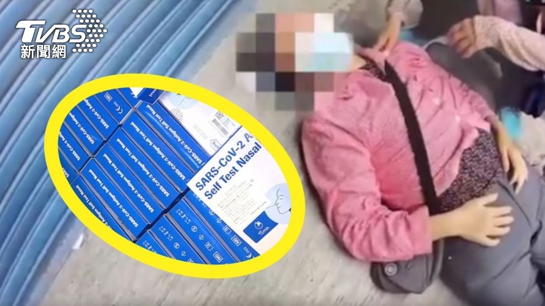 部長請看！7旬婦搶排買快篩「連早餐都沒吃」暈眩倒地