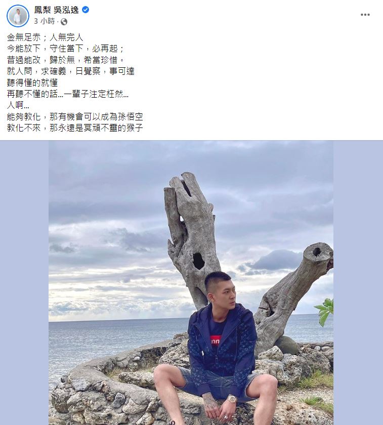 鳳梨開嗆了。（圖／翻攝自鳳梨臉書）