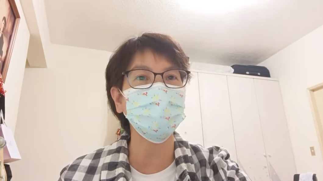 蔡壁如今天發文自曝,「在家隔離5天我都快發瘋了」。(圖/翻攝自蔡壁如臉書)