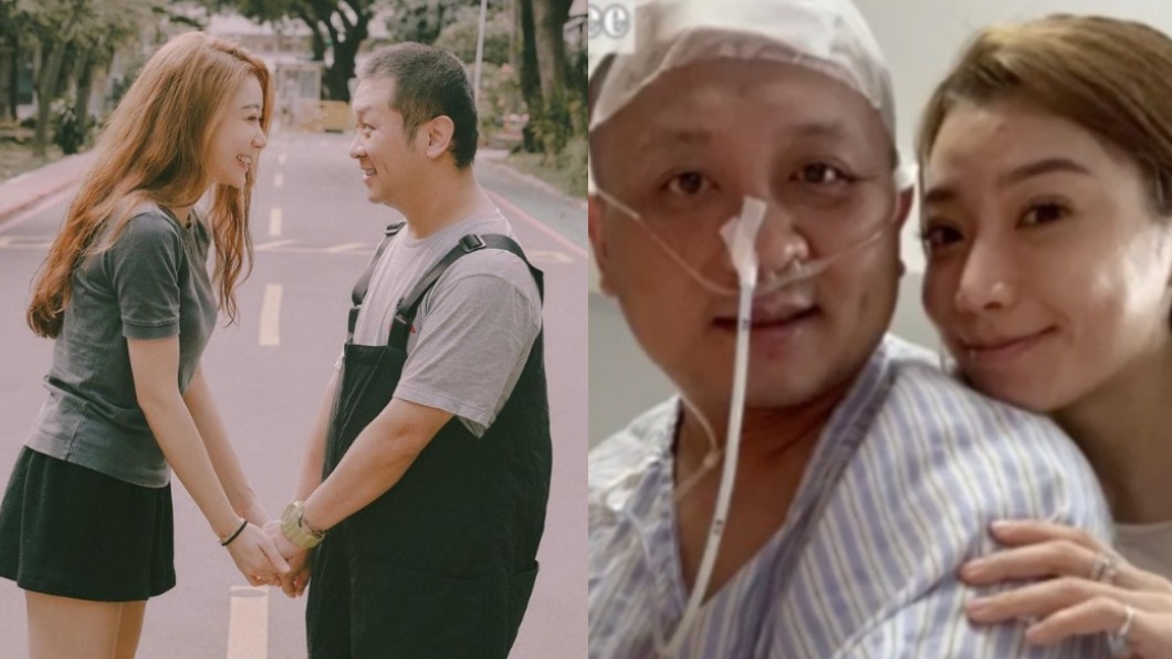 依依在納豆住院期間一直陪在身邊。（圖／翻攝自依依IG）