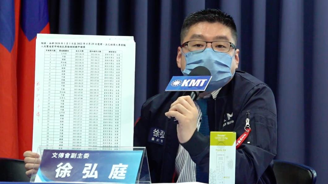 不滿藍營初選納黨員投票 徐弘庭不選立委了