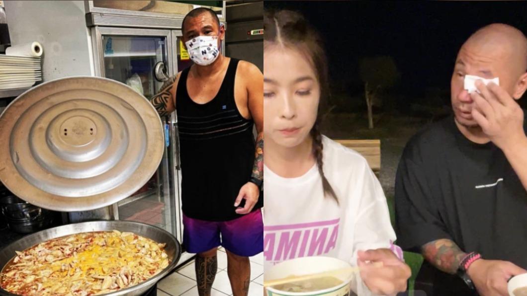 小嫻和金剛分手，雞翅生意回歸到金剛身上。（圖／翻攝自金剛、小嫻臉書）