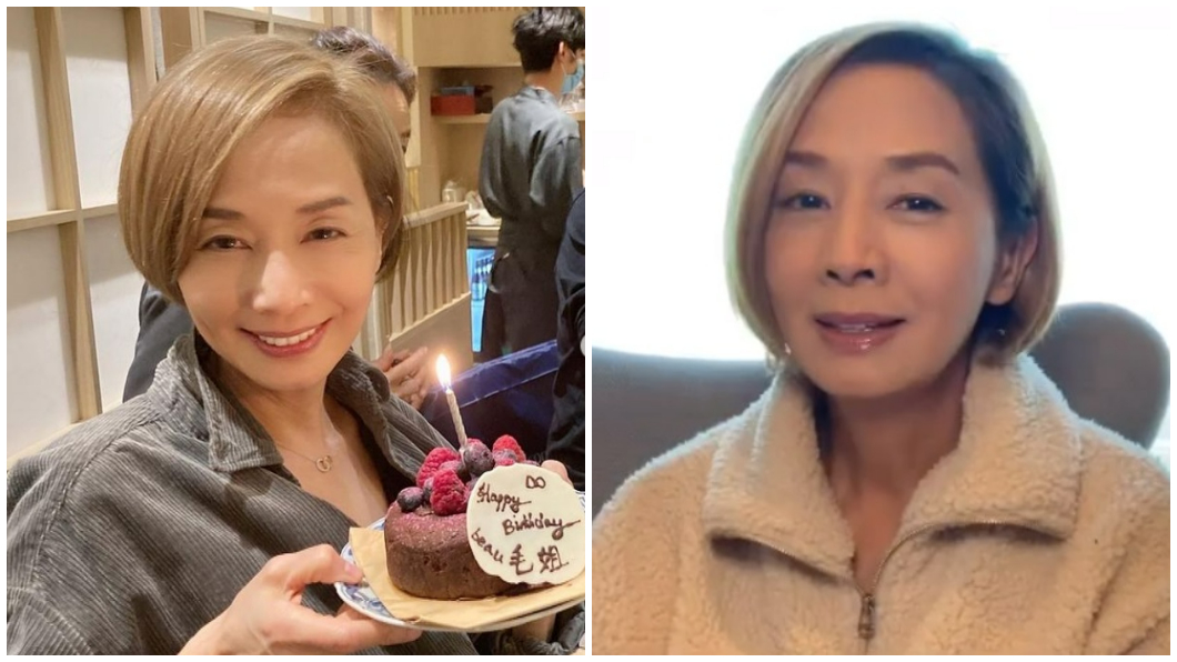 61歲的香港女星毛舜筠平日也不吝惜在社群平台分享近況。(圖/翻攝自毛舜筠IG)
