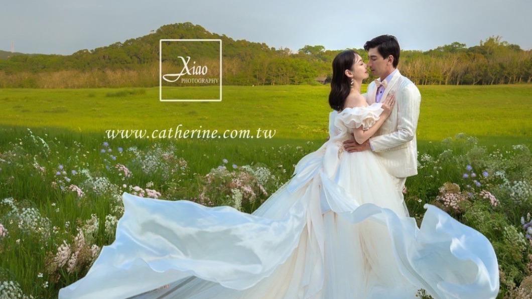 王俐人婚紗。(圖/凱瑟琳婚紗攝影提供)