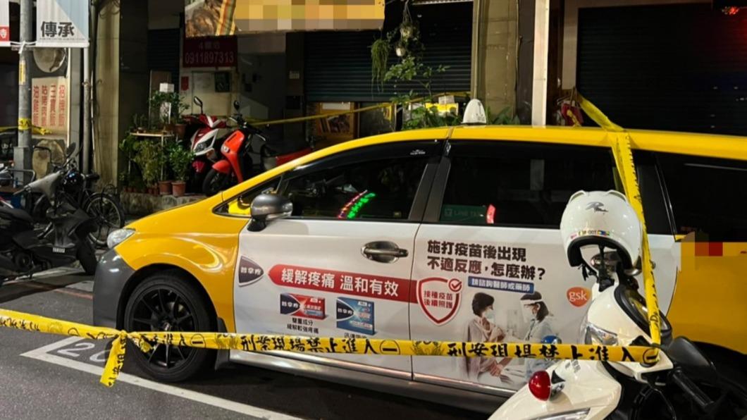 警方在案發現場拉起封鎖線。（圖／TVBS）