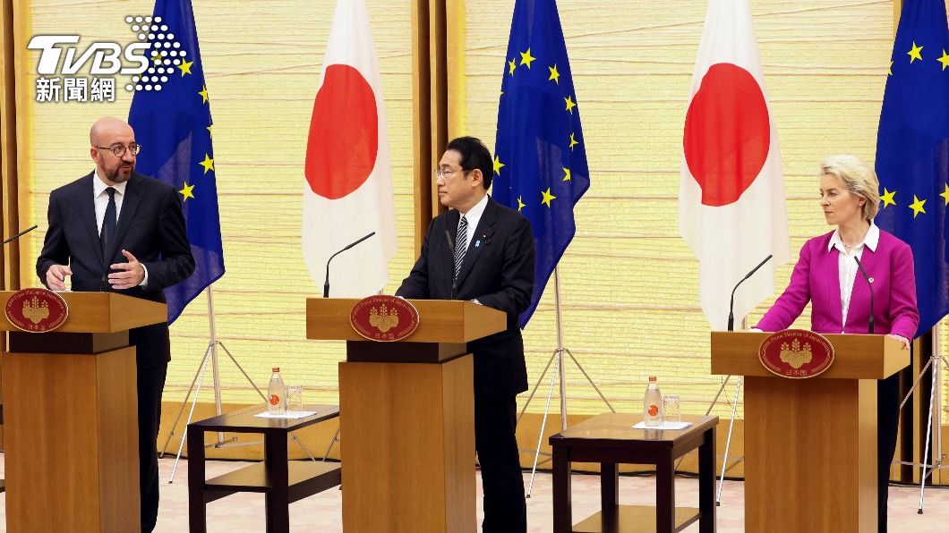 日歐領袖會談齊聲譴責俄羅斯侵烏 誓言將強力制裁