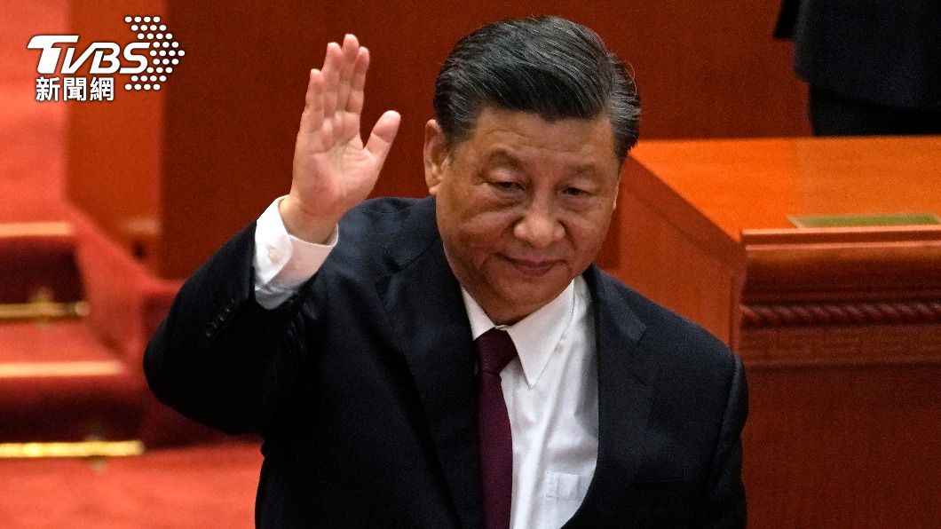 中共領導人習近平。(圖/達志影像美聯社)