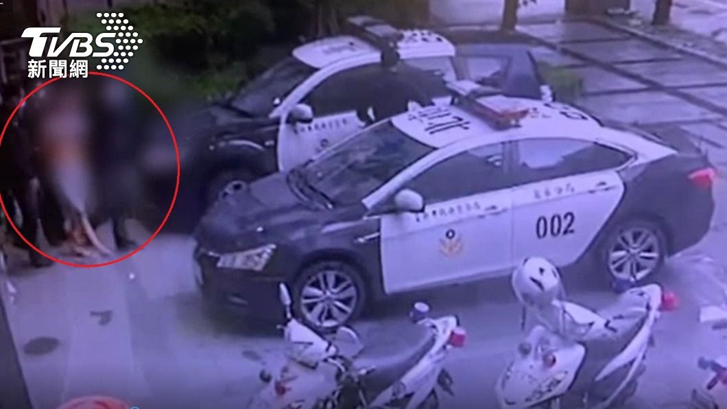 出言辱警的張男事後被移送法辦。(圖/TVBS)