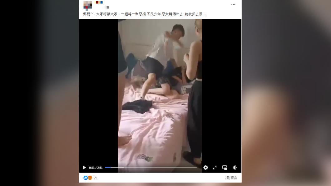 網瘋傳少女遭惡煞集體霸凌影片 刑事局:案發地非台灣、別再轉
